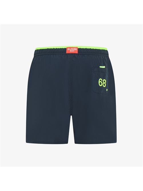 swim pant fluo detail SUN 68 BEACH | H3610607